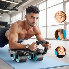 Ab Machine With 6 Elbow Pads - Wize - Z