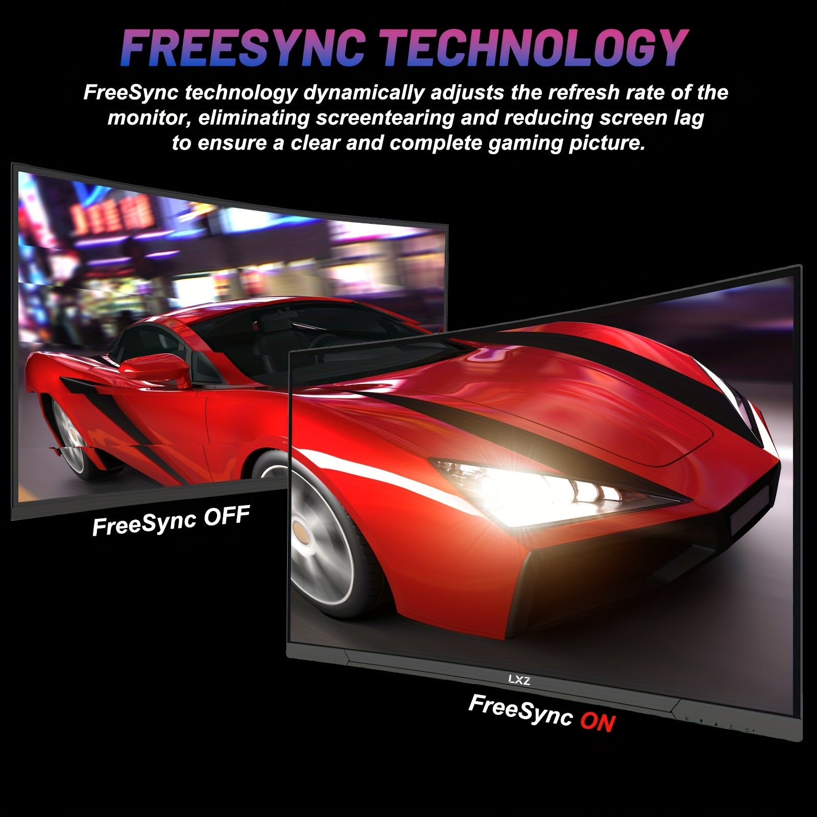 34" Ultrawide Curved Gaming Monitor - 165Hz refresh rate, AMD FreeSync, UWQHD 3440x1440