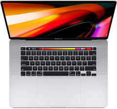 Apple Late 2019 MacBook Pro with 2.6GHz Intel Core i7 (16 - Inch, 16GB RAM, 512GB Storage) - Silver (Renewed) - Wize - Z