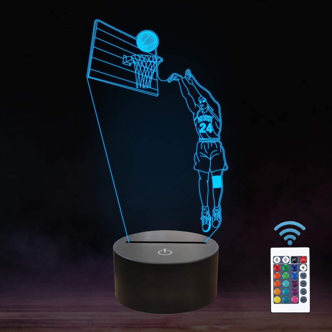 Basketball 3D Lamp - Wize - Z