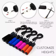 Bearing Rope Skipping With Bearings Sporting Goods Sports Fitness - Wize - Z