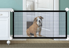 Black Foldable Protection Pet Safety Gate - Wize - Z