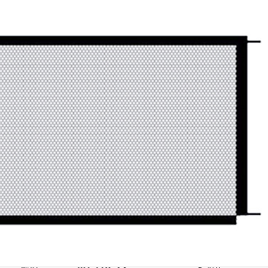 Black Foldable Protection Pet Safety Gate - Wize - Z
