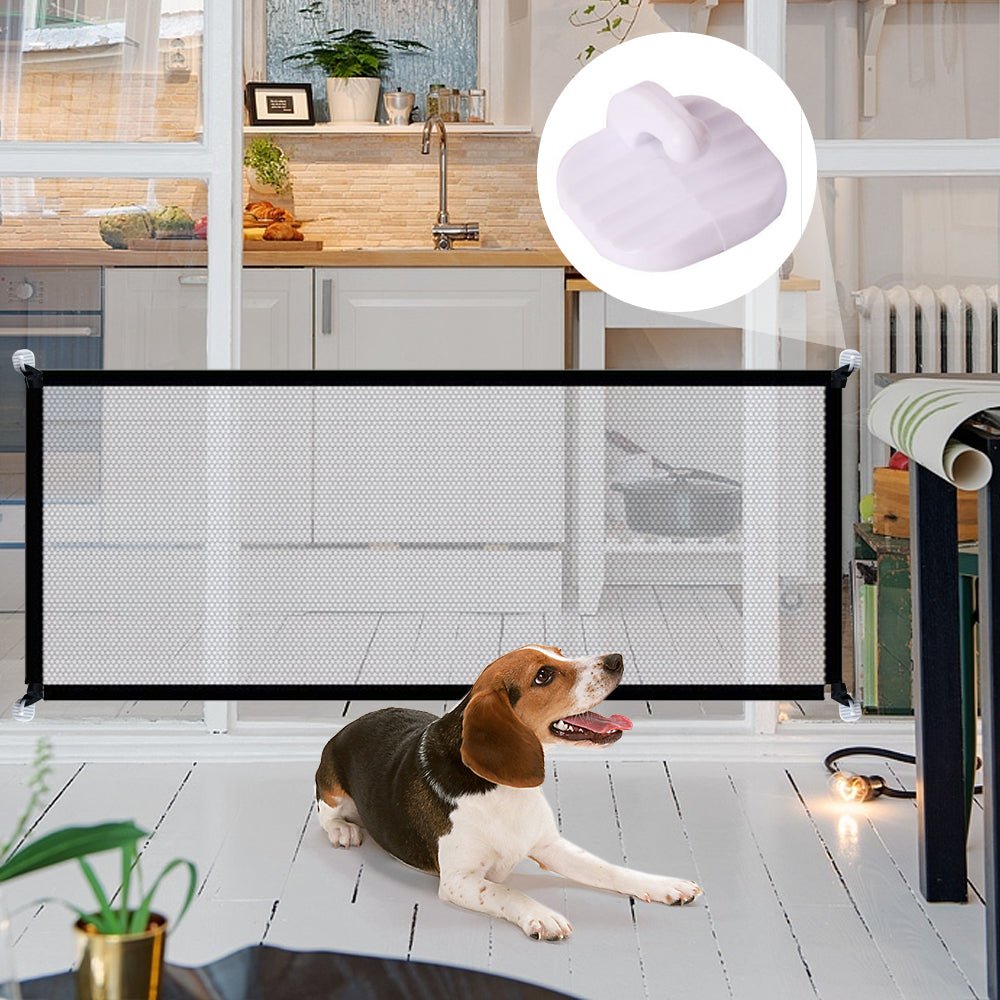 Black Foldable Protection Pet Safety Gate - Wize - Z