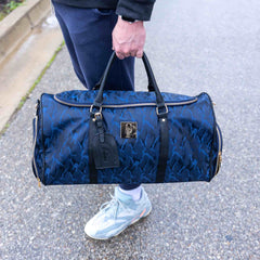 Blue Camo Weekender Duffle Bag - Wize - Z