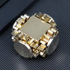 Brass Cube Gears Spinner - Wize - Z