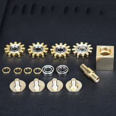 Brass Cube Gears Spinner - Wize - Z