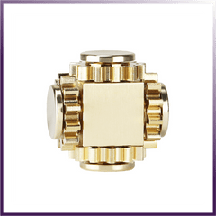 Brass Cube Gears Spinner - Wize - Z