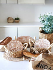 Bread Warmer & Basket - Bird Oval - Wize - Z