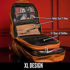 Brown Leather Patented Carry - on Bag (XL Design) (Only 300 Made) - Wize - Z