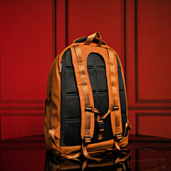 Brown Leather Roller Carry - on Set - Wize - Z