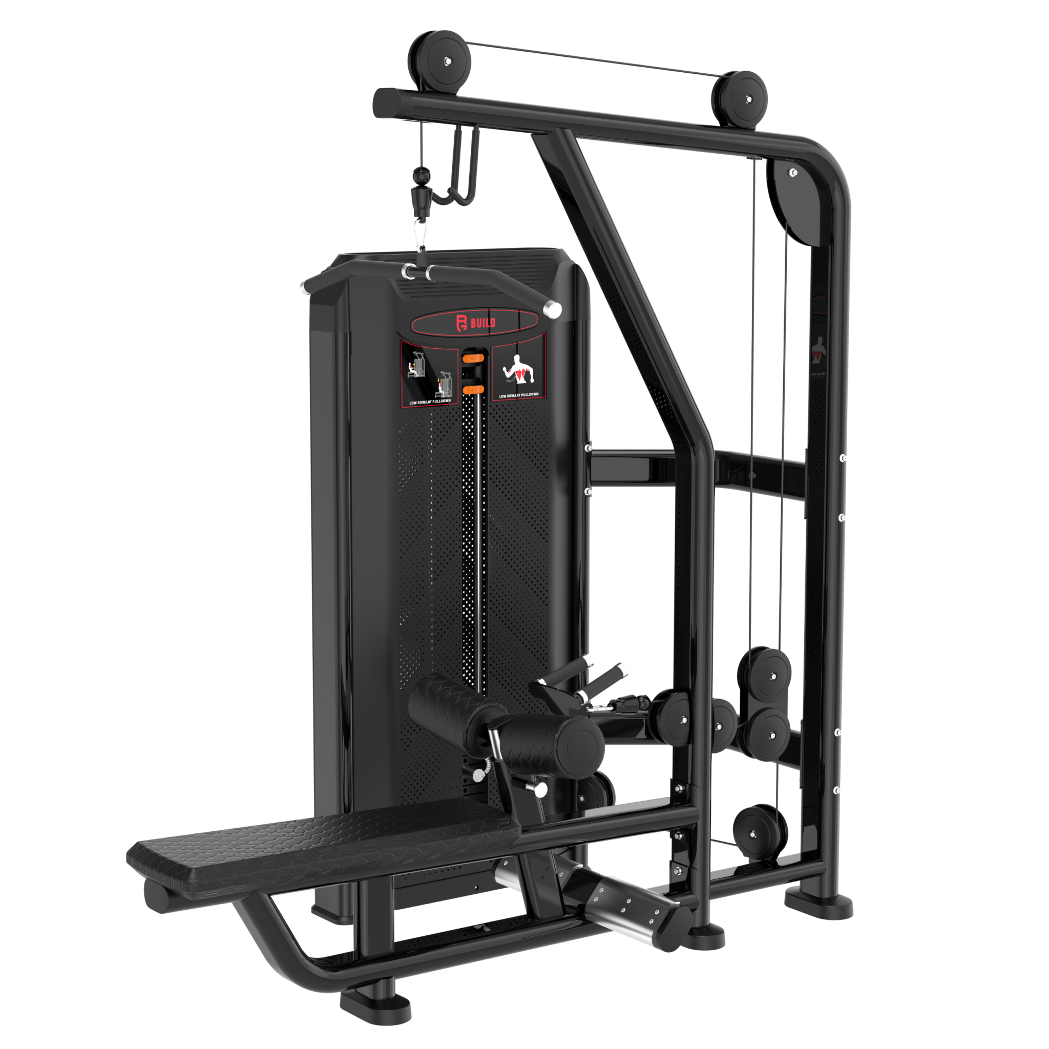 BUILD Fractal Series Lat Pulldown / Low Row (New) - Wize - Z