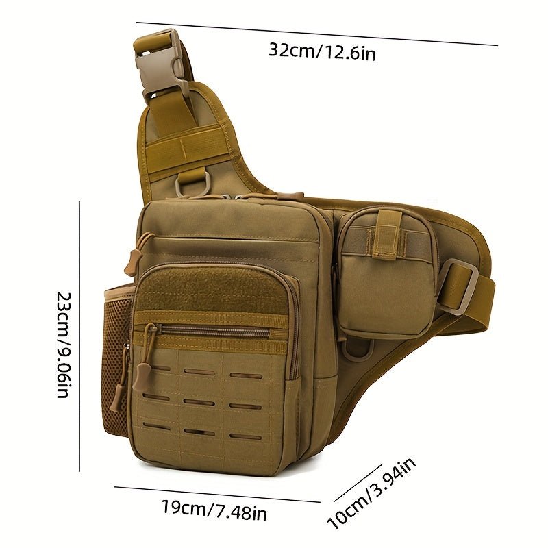 Casual Men'S Crossbody Bag - Multifunctional Sports Bag, Lightweight - Wize - Z