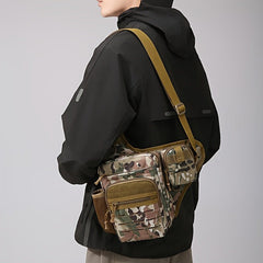 Casual Men'S Crossbody Bag - Multifunctional Sports Bag, Lightweight - Wize - Z