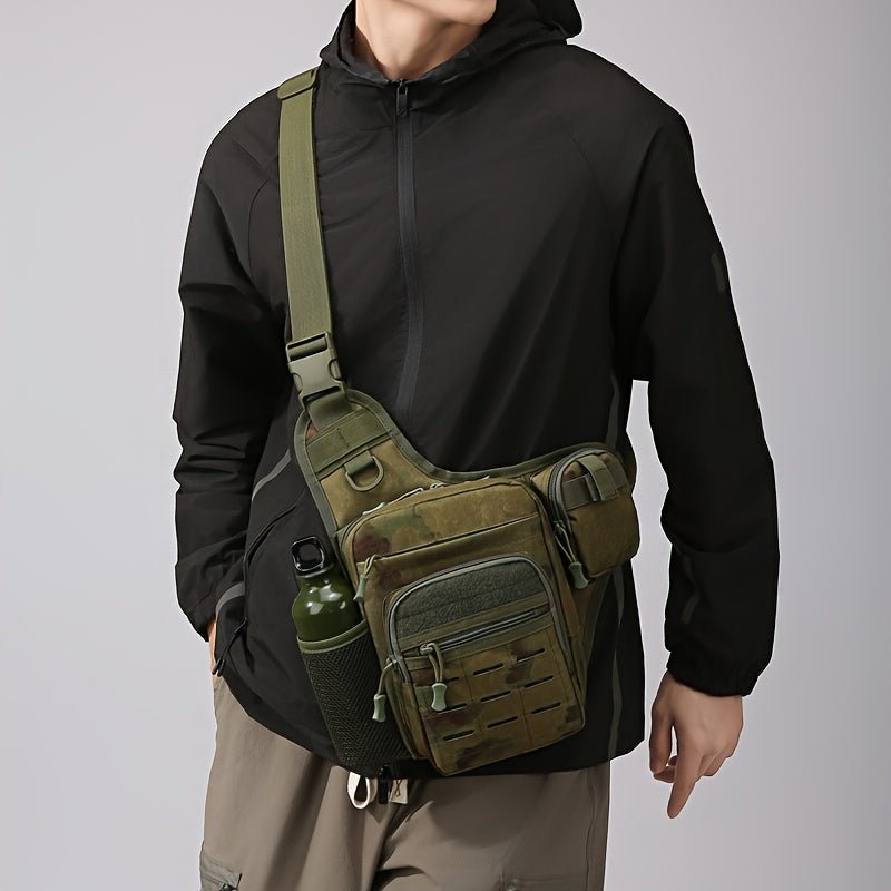 Casual Men'S Crossbody Bag - Multifunctional Sports Bag, Lightweight - Wize - Z