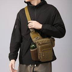 Casual Men'S Crossbody Bag - Multifunctional Sports Bag, Lightweight - Wize - Z