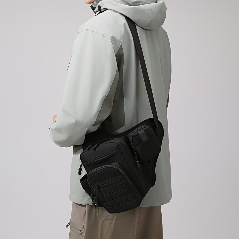 Casual Men'S Crossbody Bag - Multifunctional Sports Bag, Lightweight - Wize - Z