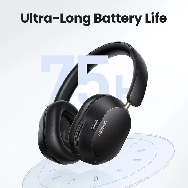 Choice Wireless Bluetooth Headphones 43dB Hybrid Active Noise Cancellation Hi - Res LDAC 75H Spatial Audio Headset Earphones - Wize - Z