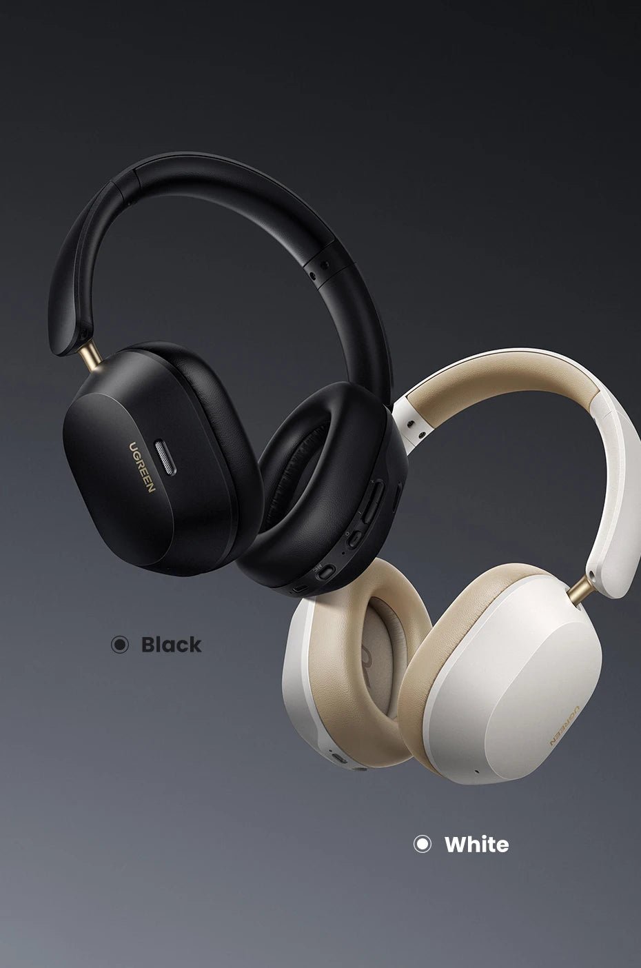 Choice Wireless Bluetooth Headphones 43dB Hybrid Active Noise Cancellation Hi - Res LDAC 75H Spatial Audio Headset Earphones - Wize - Z