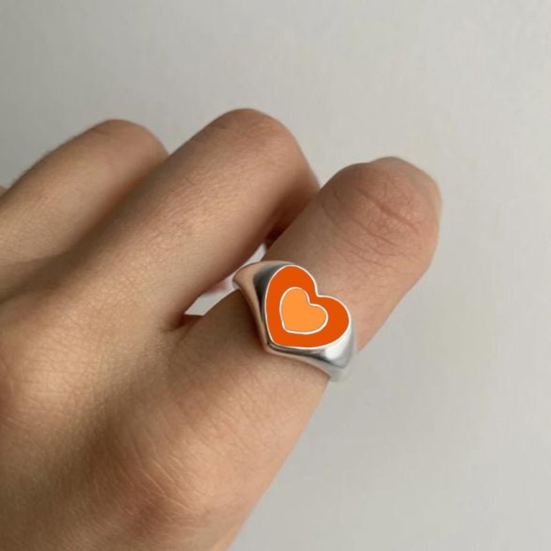 Creative Love Heart Ring - Wize - Z