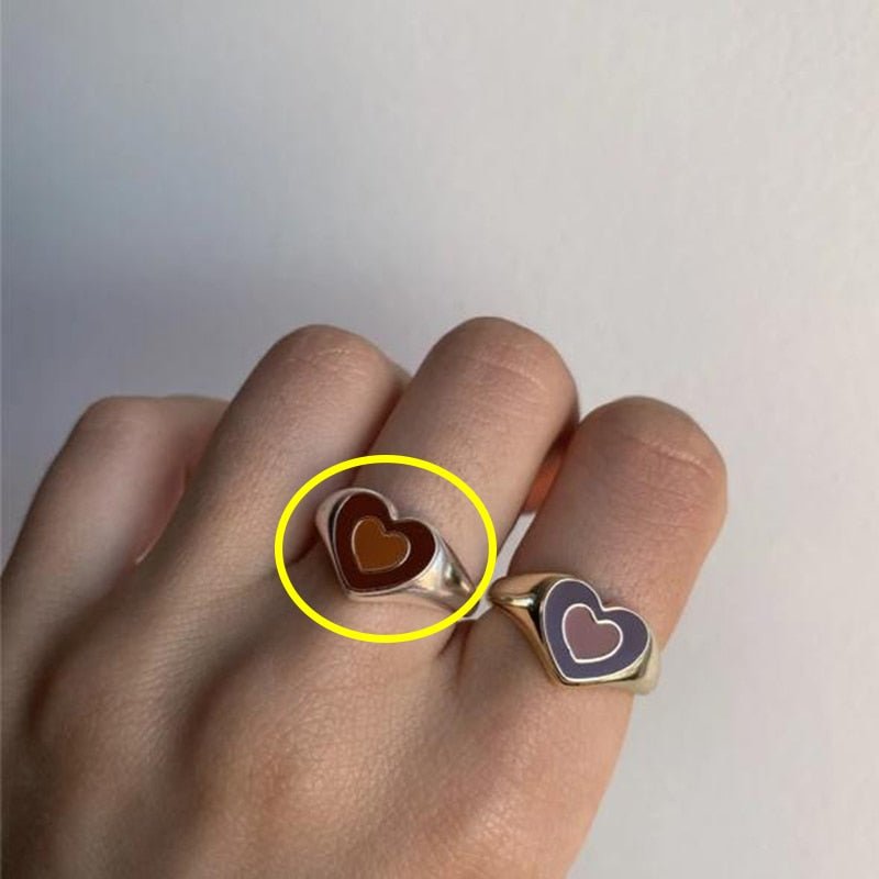 Creative Love Heart Ring - Wize - Z
