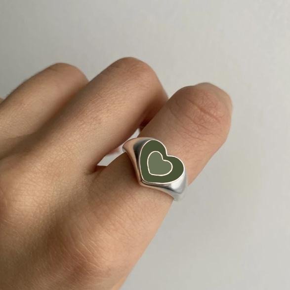 Creative Love Heart Ring - Wize - Z