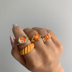 Creative Love Heart Ring - Wize - Z