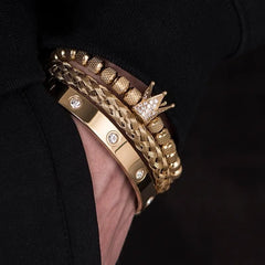Diamond Roman Bracelets - Wize - Z