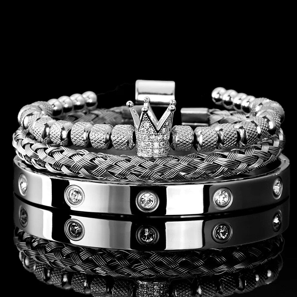 Diamond Roman Bracelets - Wize - Z