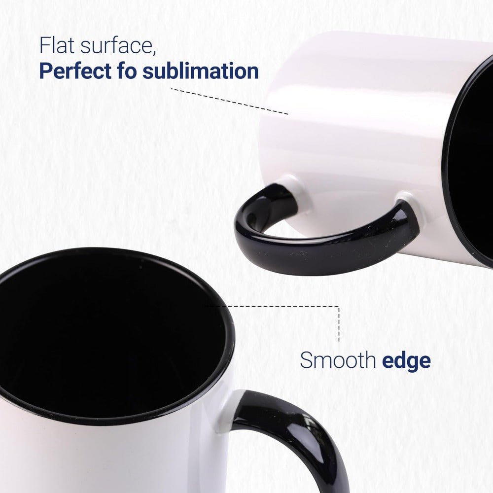 Double-Sided Funny Goat Mug - 11oz Ceramic Cup for Goat Lovers - Office Gift - Charming Illustration - Wize-Z