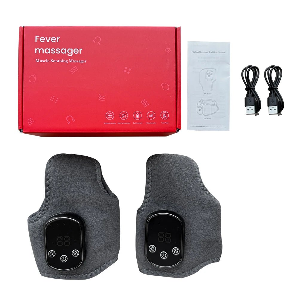 Electric Heat And Vibration Ankle Massager Infrared Hot Compress - Wize - Z