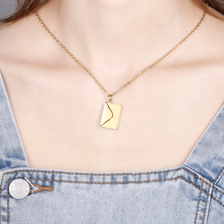 Envelope Necklace - Wize - Z