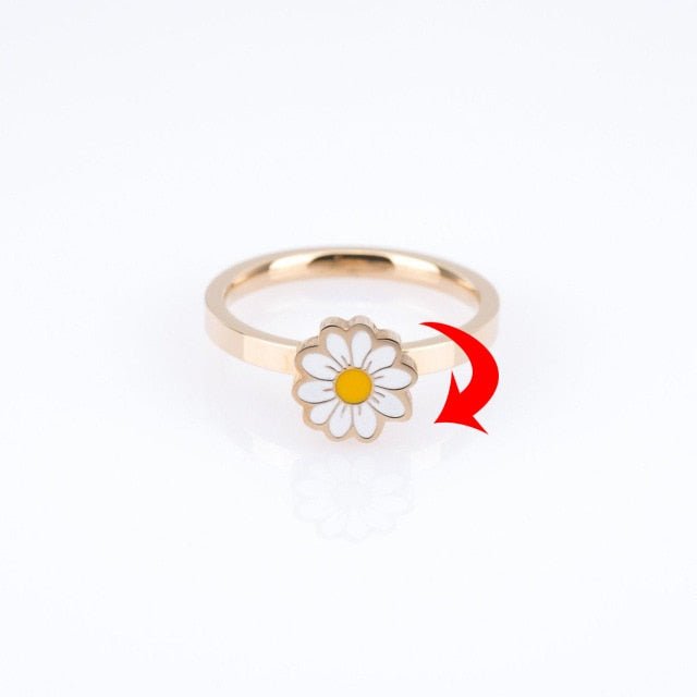 Fidget Spinner Rotatable Ring For Women - Wize - Z