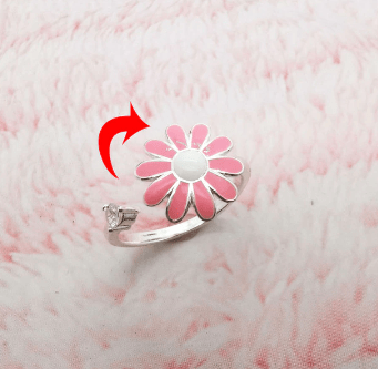 Fidget Spinner Rotatable Ring For Women - Wize - Z