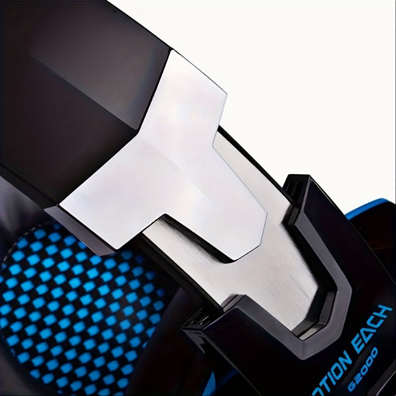 Gaming Headset with LED Lights & Microphone - Noise - Cancelling Surround Sound - Wize - Z