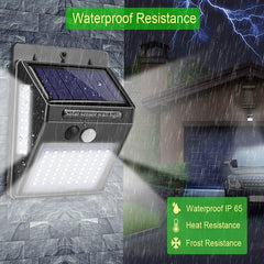 Garden Solar Lamp PIR Motion Sensor LED Solar Light Solar Powered By Sunlight Waterproof for Outdoor Wall Street Decoration - Wize - Z