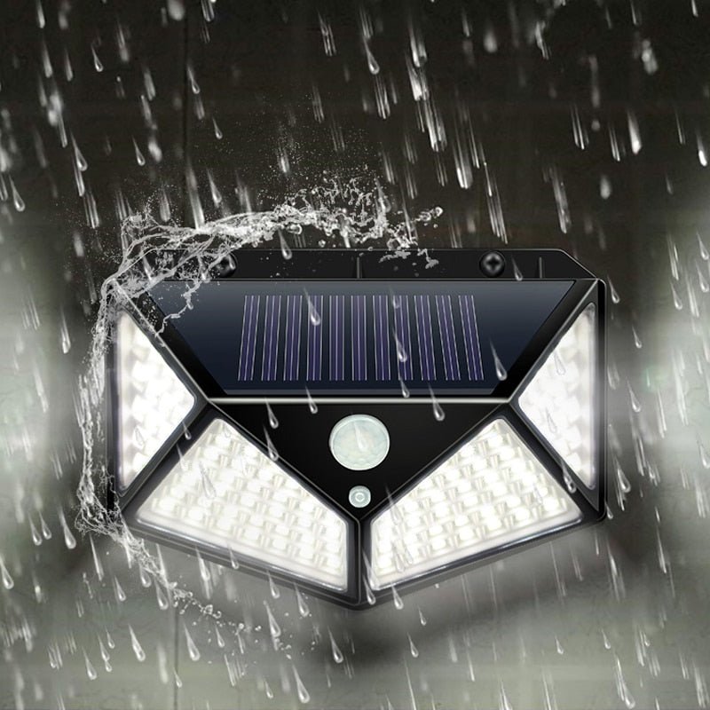Garden Solar Lamp PIR Motion Sensor LED Solar Light Solar Powered By Sunlight Waterproof for Outdoor Wall Street Decoration - Wize - Z