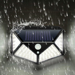 Garden Solar Lamp PIR Motion Sensor LED Solar Light Solar Powered By Sunlight Waterproof for Outdoor Wall Street Decoration - Wize - Z