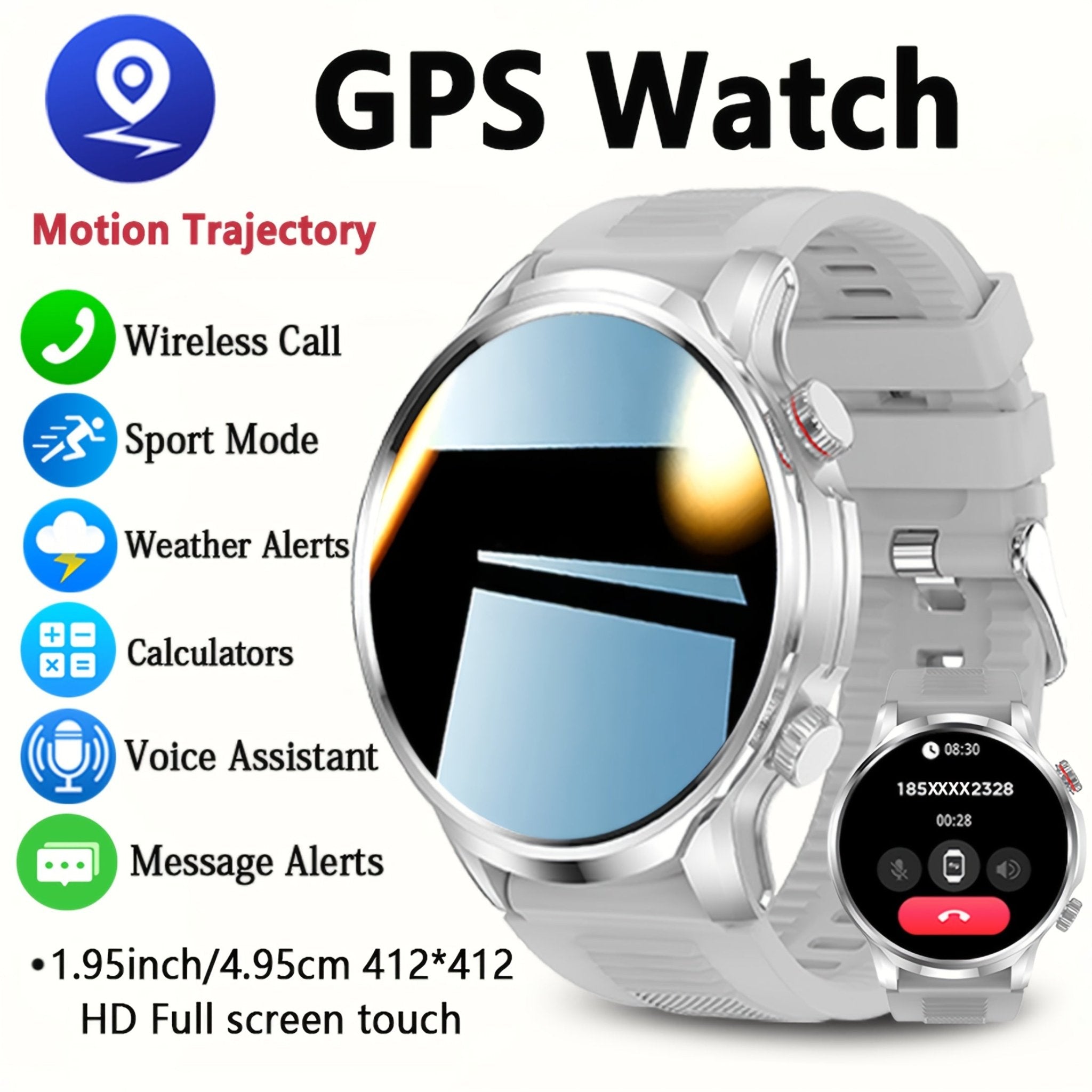GPS Tracking Smartwatch, - Wize - Z