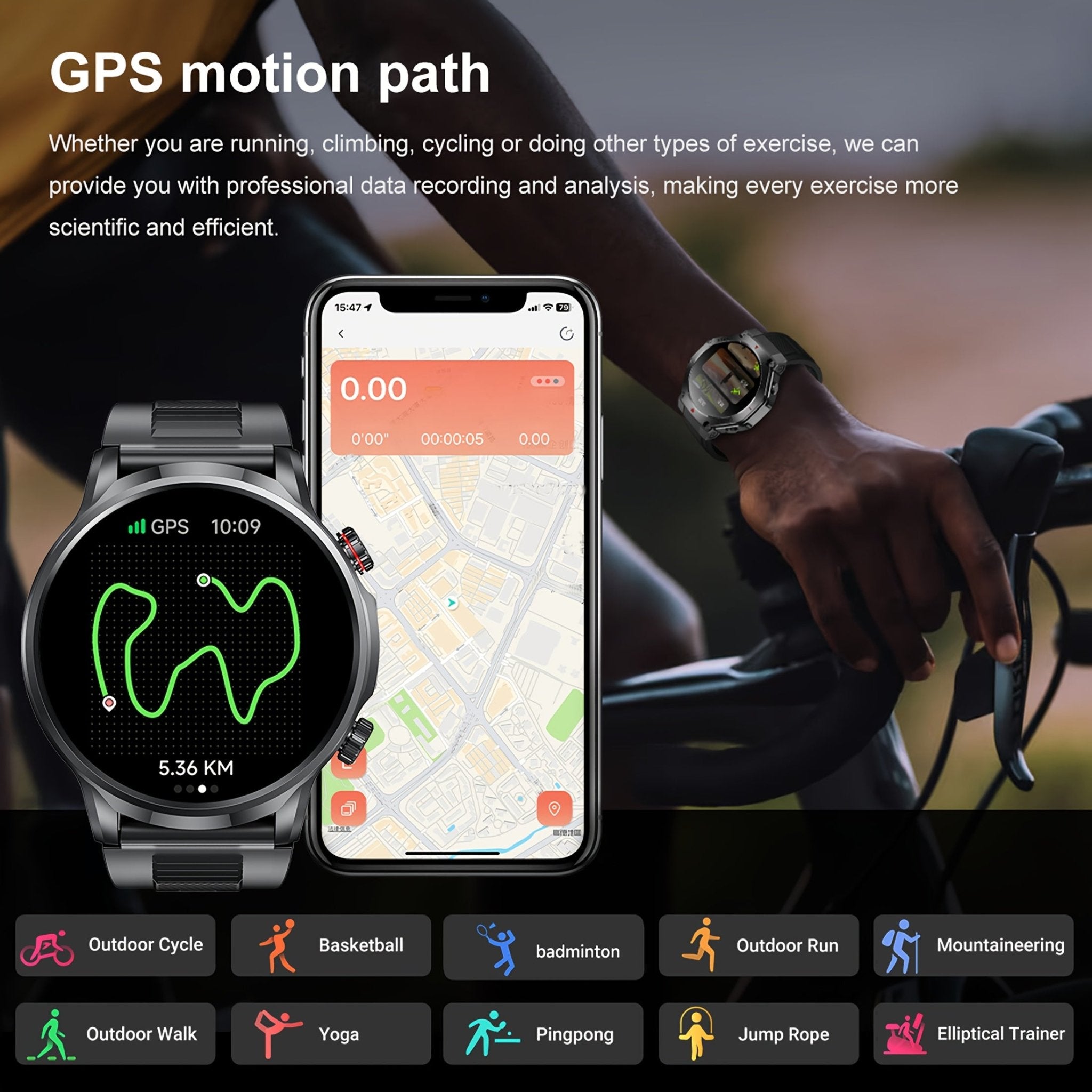 GPS Tracking Smartwatch, - Wize - Z