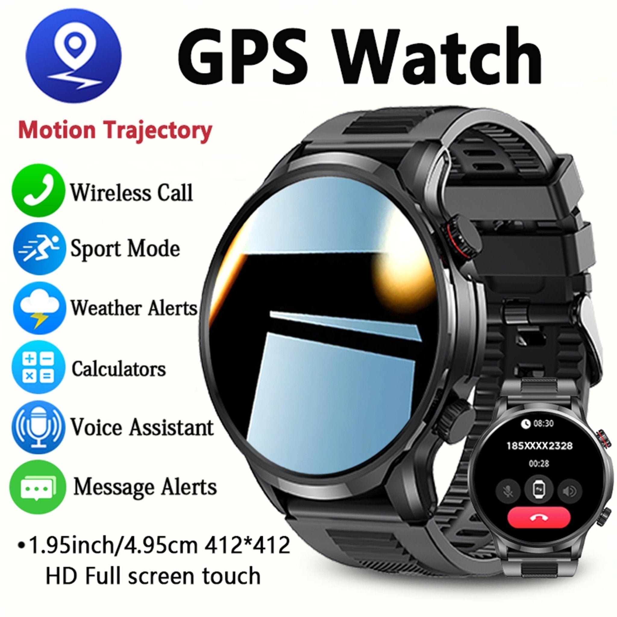 GPS Tracking Smartwatch, - Wize - Z
