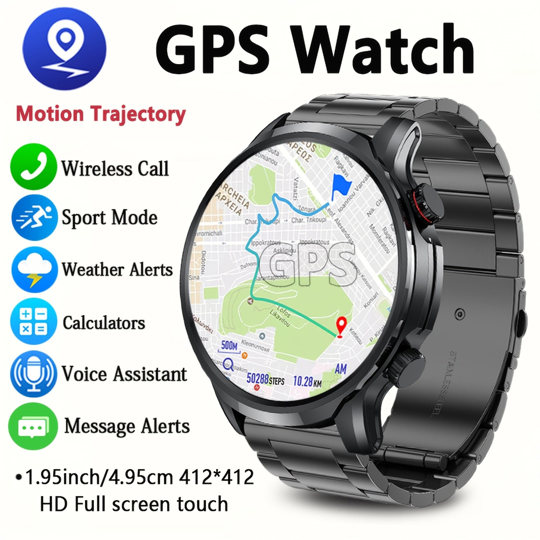 GPS Tracking Smartwatch, - Wize - Z