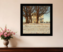 Home 3 Black Framed Print Wall Art - Wize - Z