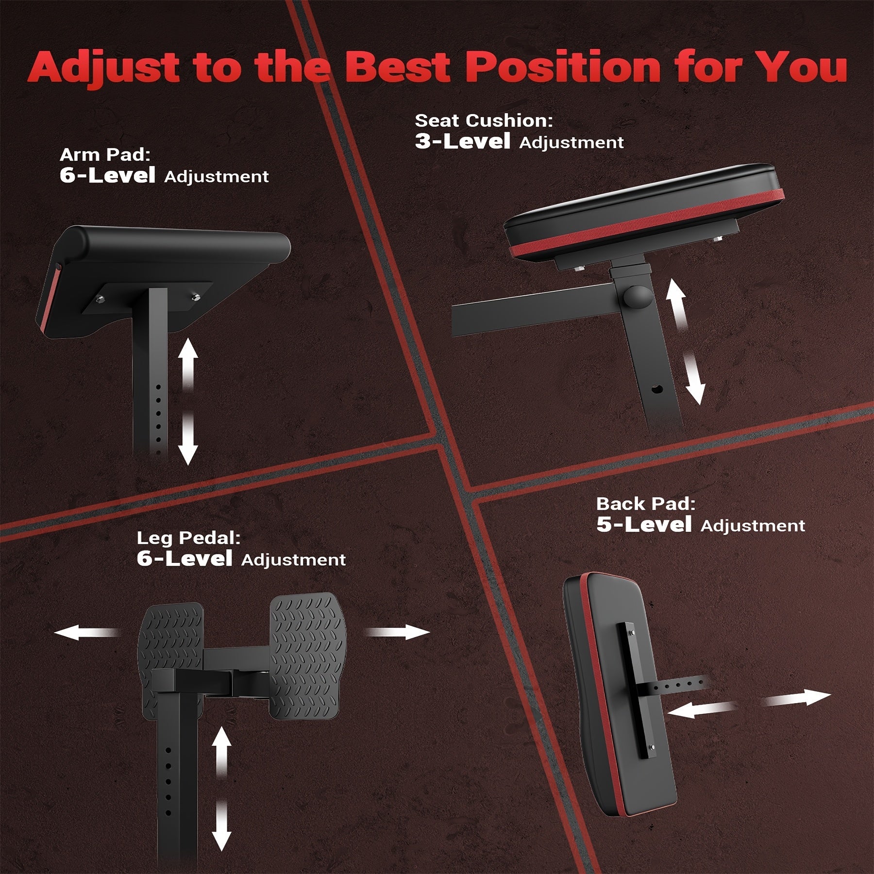 Home Gym Station, 150LBS Weight Stack - Wize - Z