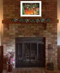 I Will Wait Up 2 White Framed Print Wall Art - Wize - Z