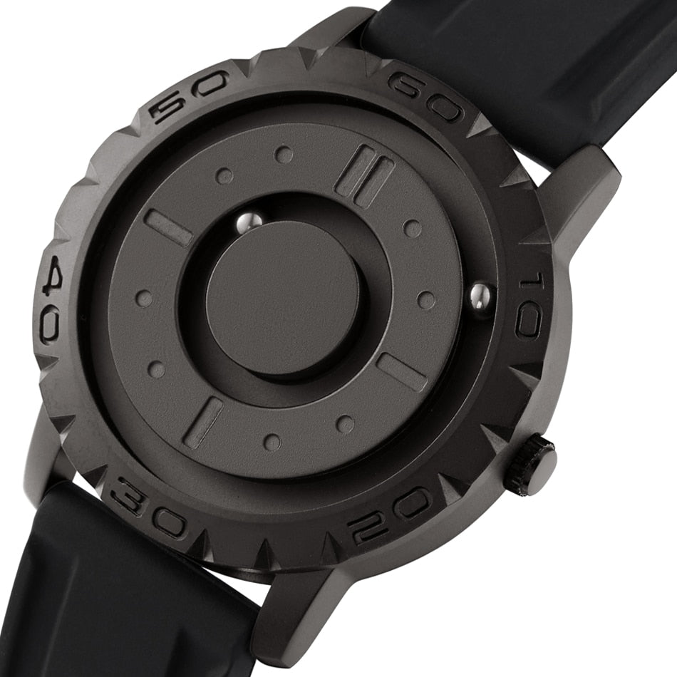 Iron Ball Magnetic Pointer Men's Watch - Wize - Z