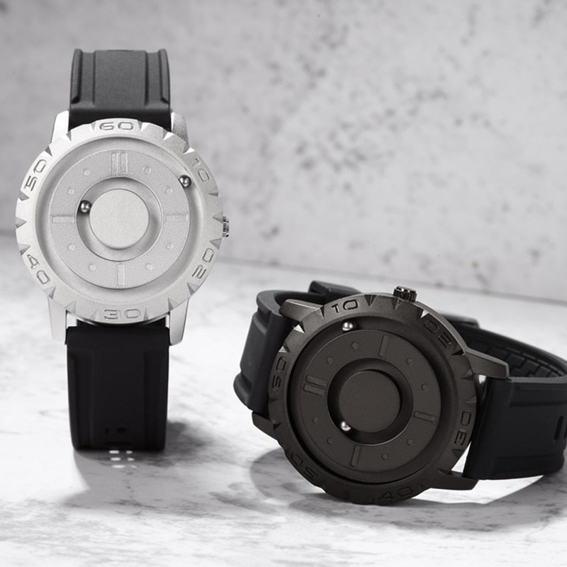 Iron Ball Magnetic Pointer Men's Watch - Wize - Z