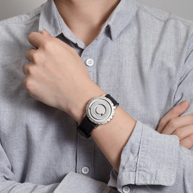 Iron Ball Magnetic Pointer Men's Watch - Wize - Z
