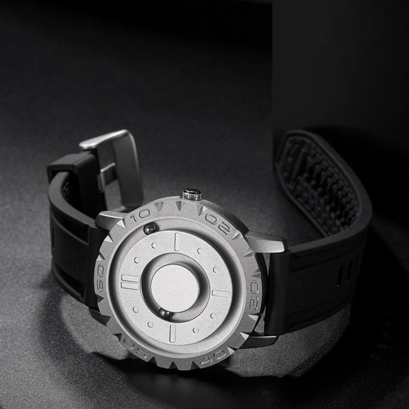 Iron Ball Magnetic Pointer Men's Watch - Wize - Z