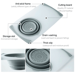 Kitchen Plastic Chopping Board - Wize - Z